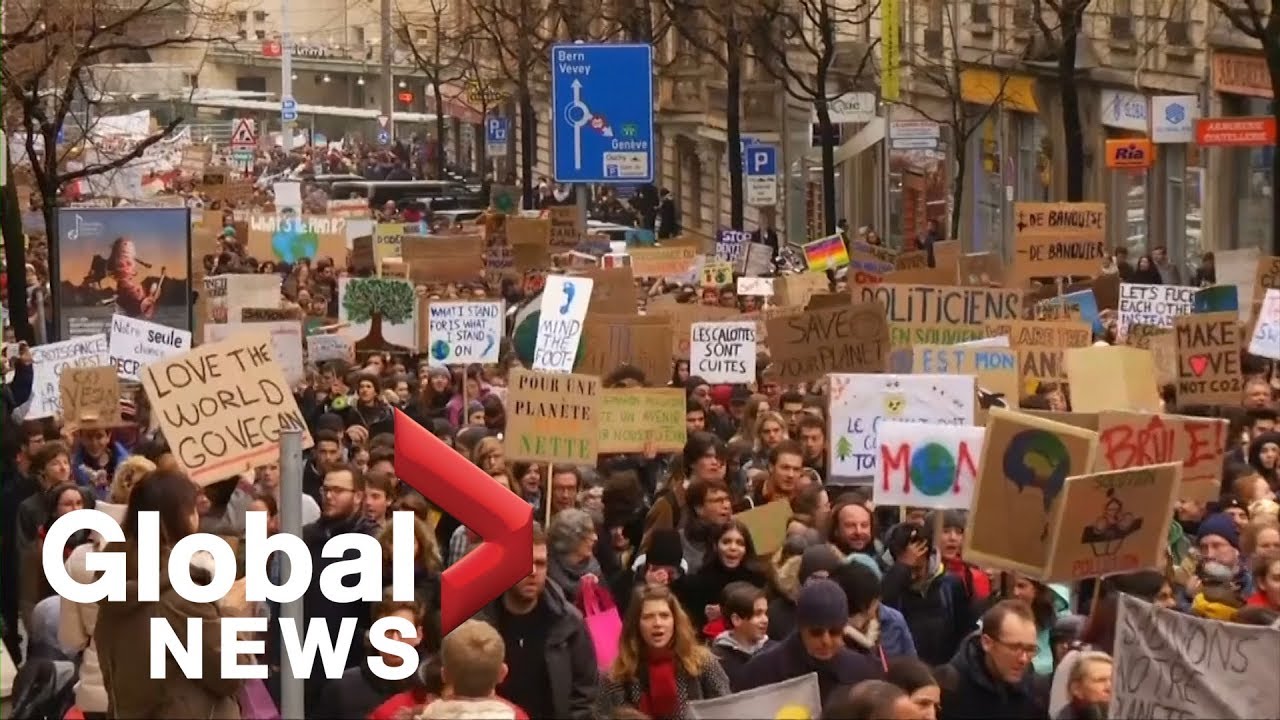 Students, youth protest around the world to urge leaders to fight climate change