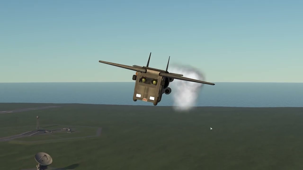 Making 3 random things fly in KSP.
