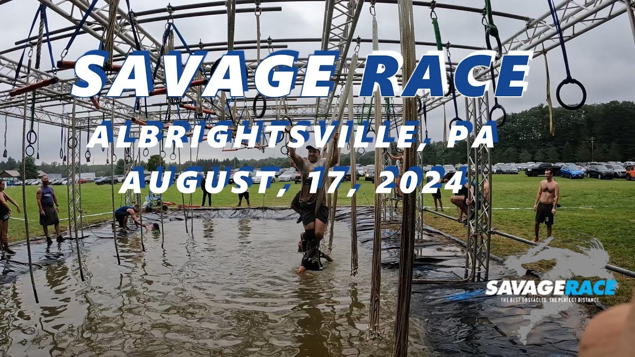 SAVAGE RACE ALBRIGHTSVILLE, PA 2024 | ALL OBSTACLES