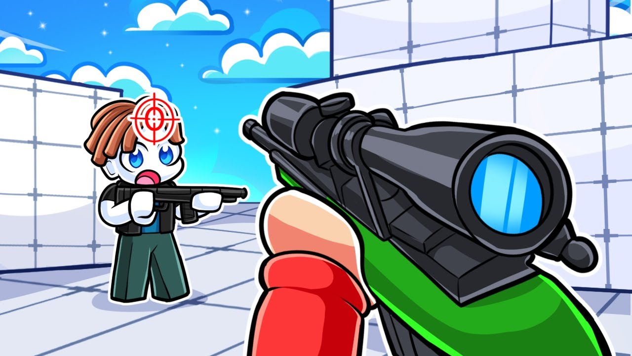 WINNING In Free For All With The SNIPER.. (Roblox Rivals)