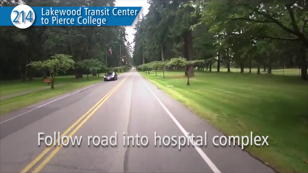 Pierce Transit Route 214 - Westbound