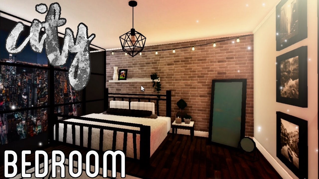 Bloxburg City Bedroom $24k|| Speedbuild || melendezz