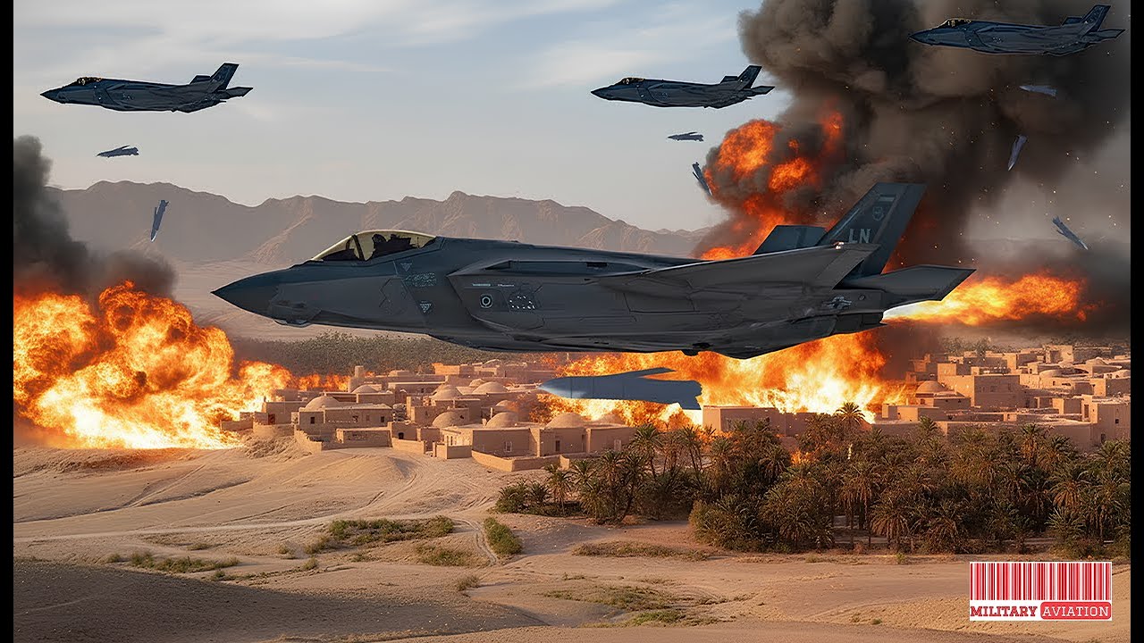 Тегеран в состоянии повышенной готовности! США загружают тысячи бомб на истребитель F-35 и совершают