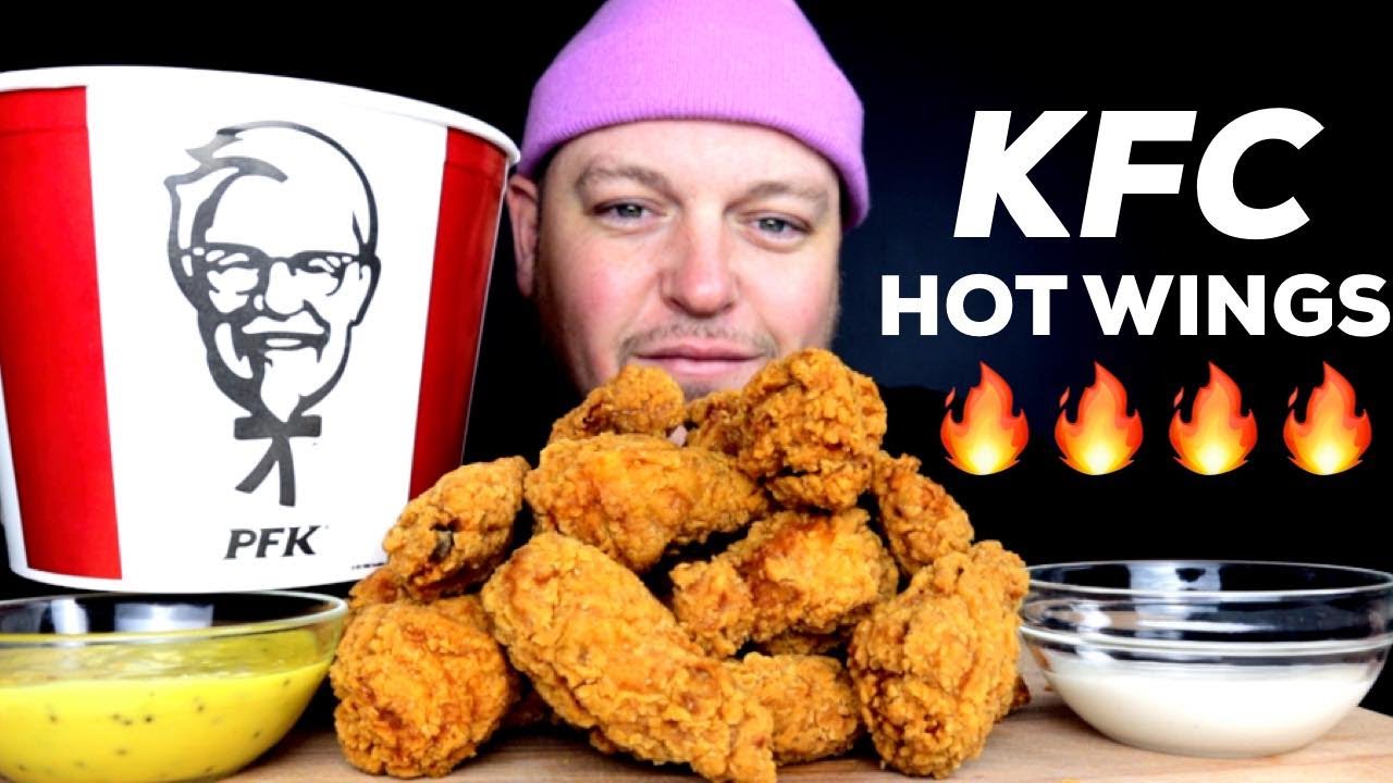 Хрустящие острые крылышки KFC, мукбанг и время историй