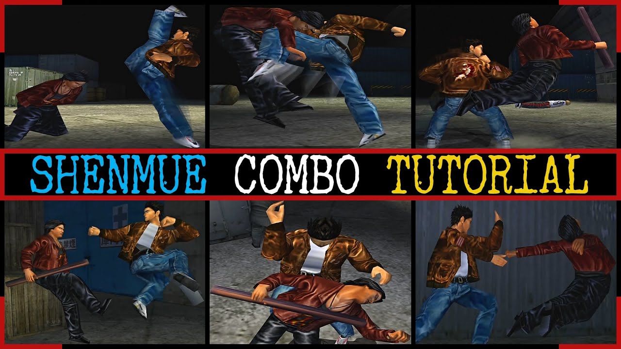 Shenmue - How to juggle combo [Combat tutorial]
