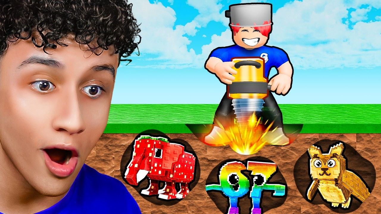 ROBLOX DIG FOR BRAINROTS..