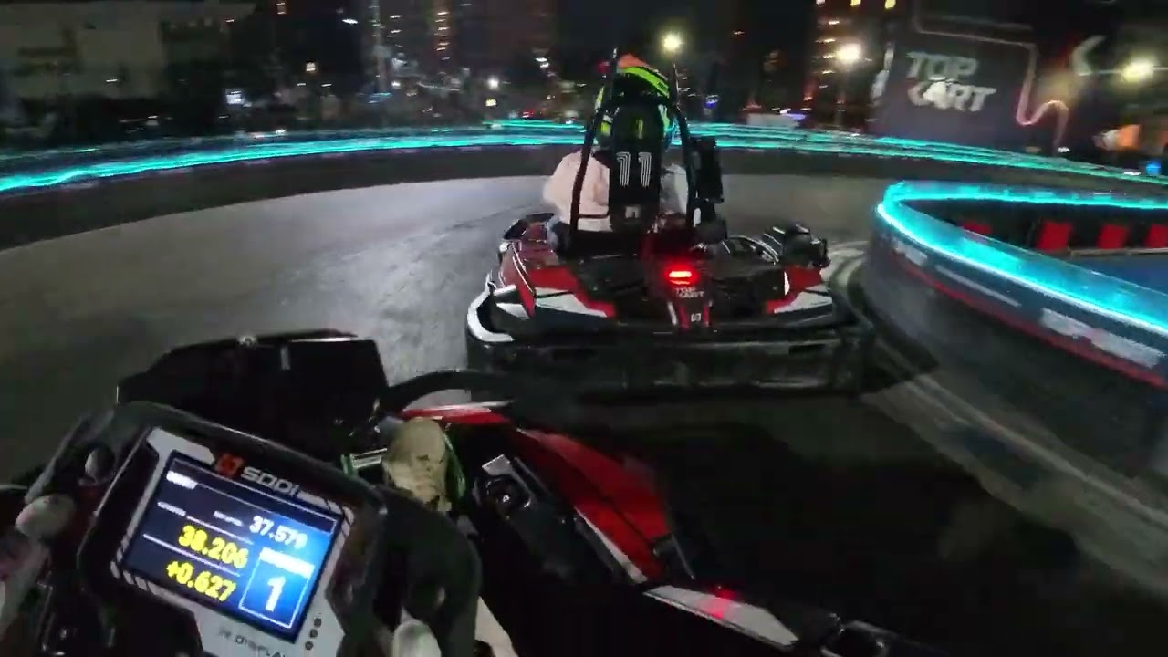 Topkart Bangkok | Fastest of the Day | Night Drive Full Session