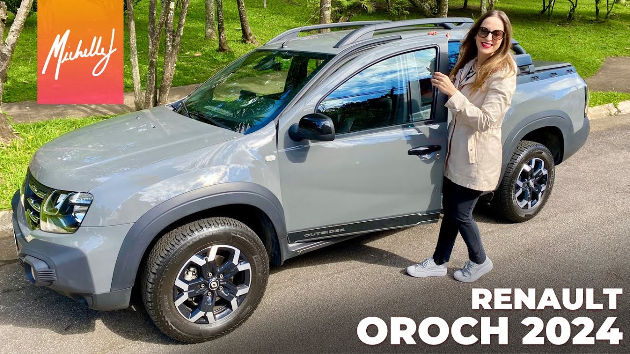 Renault Oroch Outsider 2024 1.3 турбо на обзоре! Канал Мишель Дж.