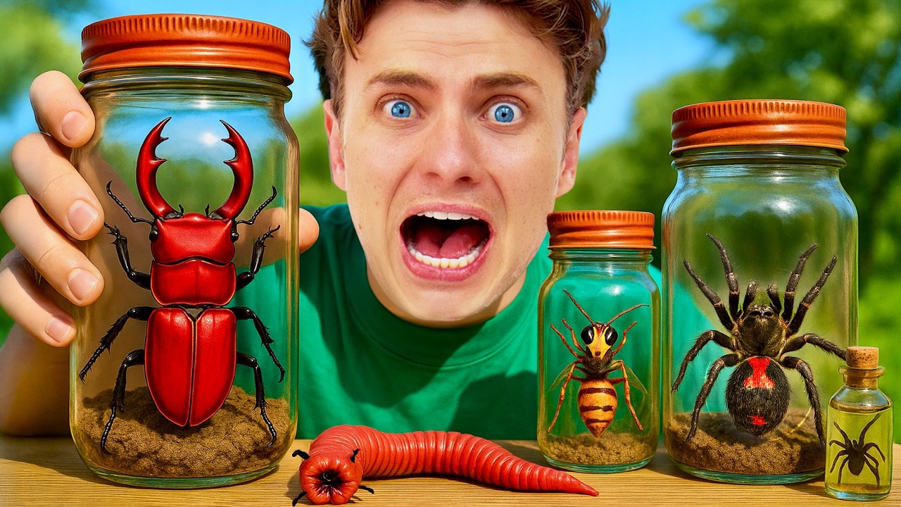 I Bought The Deadliest Insects (to keep as pets)