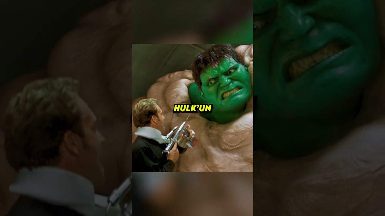2003 Hulk&rsquo;un En Garip D&ouml;n&uuml;ş&uuml;m Sahnesi! 😲 Yeşil Devin Şok Edici Anı!