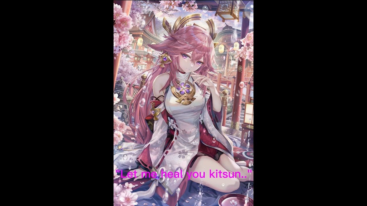 Yae Miko x Listener~She heals and comforts you after commissions~(Genshin x Listener)~(Comfort)