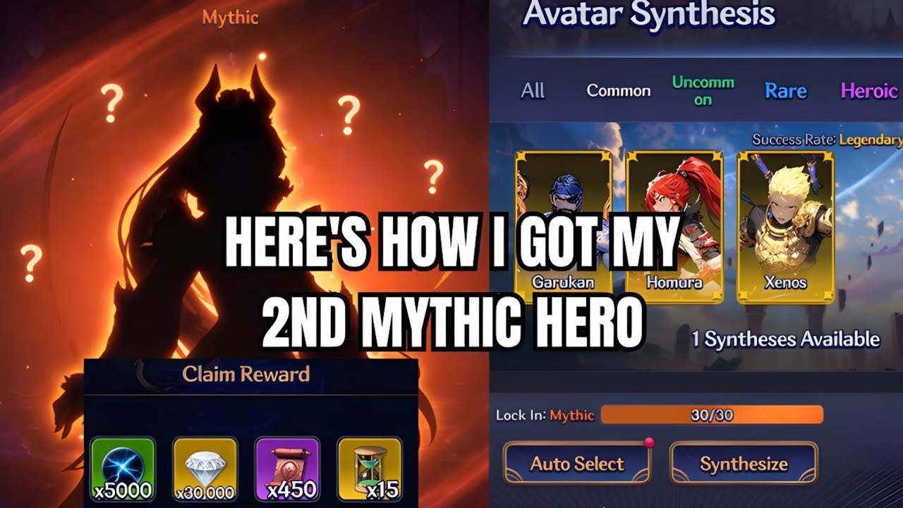 How I Got My 2nd Mythic Hero in Legend of Avatar (F2P Friendly)