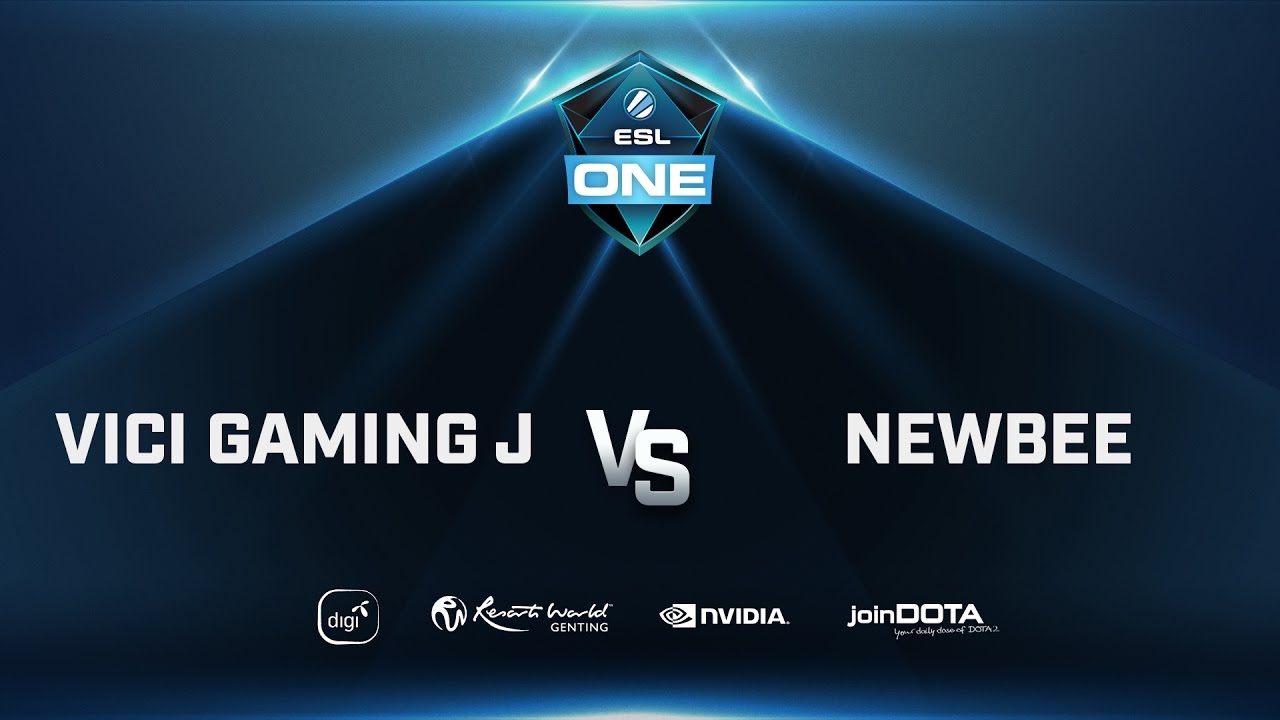 VGJ vs Newbee Game 1 - ESL One Genting CN Q. - @GarethCasts @LuminousInverse