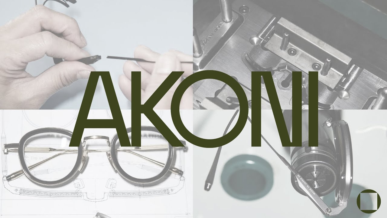 Making of Akoni Eyewear | Swiss Precision, Japanese Artistry