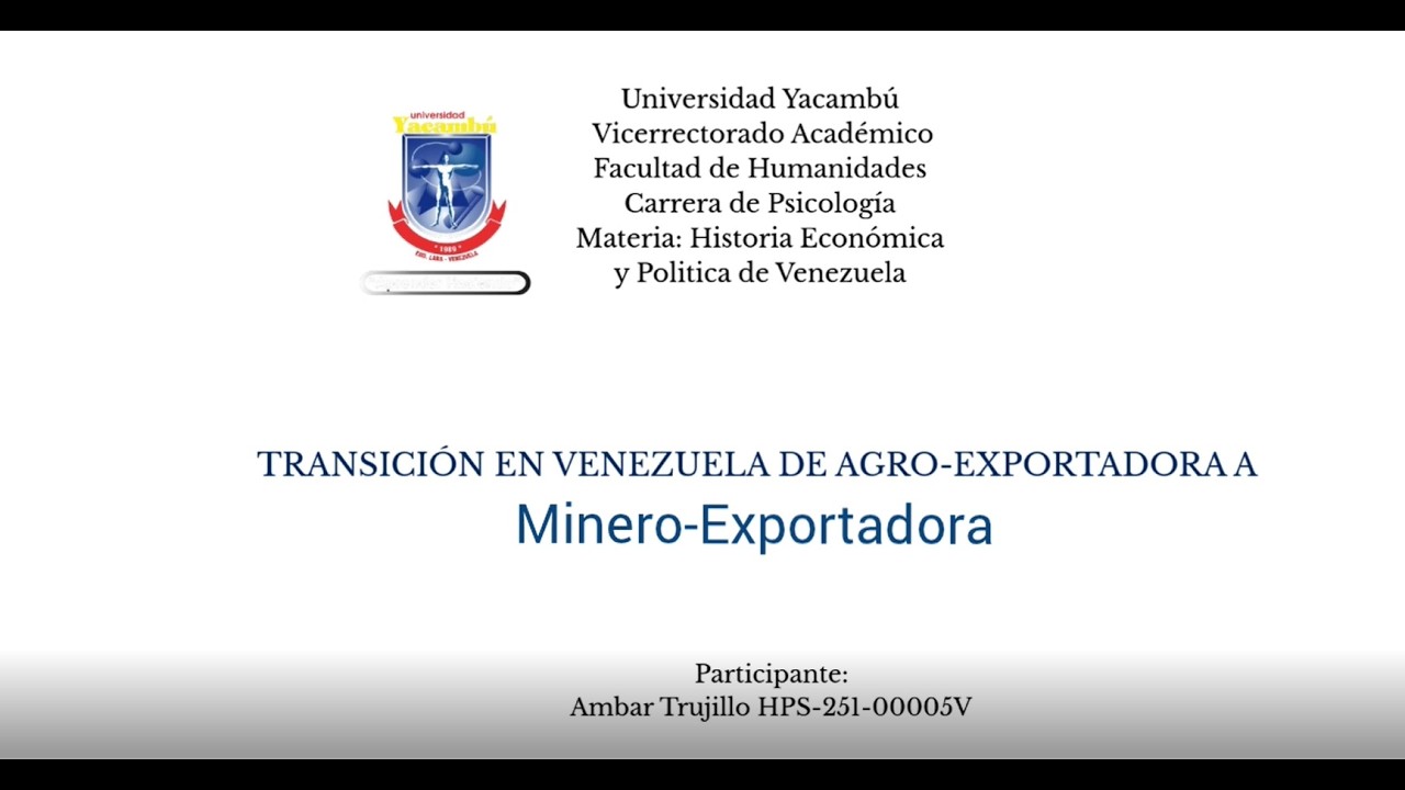 HISTORIA ECONOMICA DE VENEZUELA ACTIV2