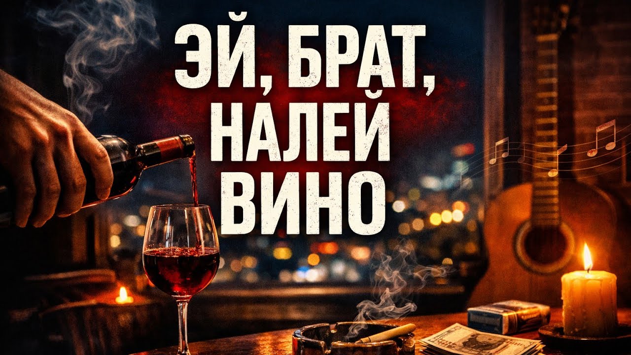 ЭЙ БРАТ НАЛЕЙ ВИНО | за ушедшие дни #музыка #шансон #душевнаяпесня #music 