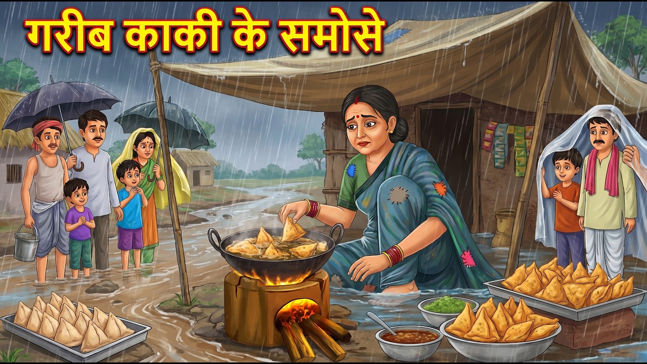 गरीब काकी के समोसे | Gareeb Kaki Ke Samose | Hindi Kahani | Moral Kahani | Hindi Stories | Story