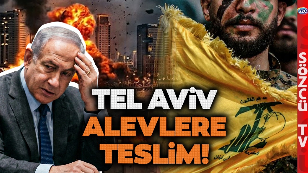 Tel Aviv Defalarca Vuruldu! KIZILCA KIYAMET KOPTU! Hizbullah İsrail'e Cehennemi Yaşattı