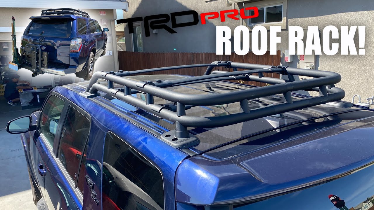 TRD PRO Roof Rack INSTALL on 2021 4Runner