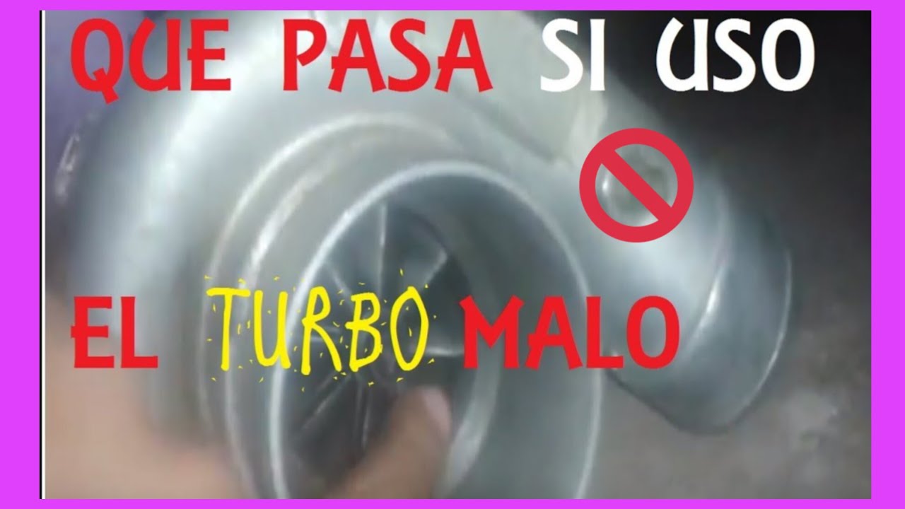🛑 Que pasa si usamos el Auto con el  TURBO MALO
