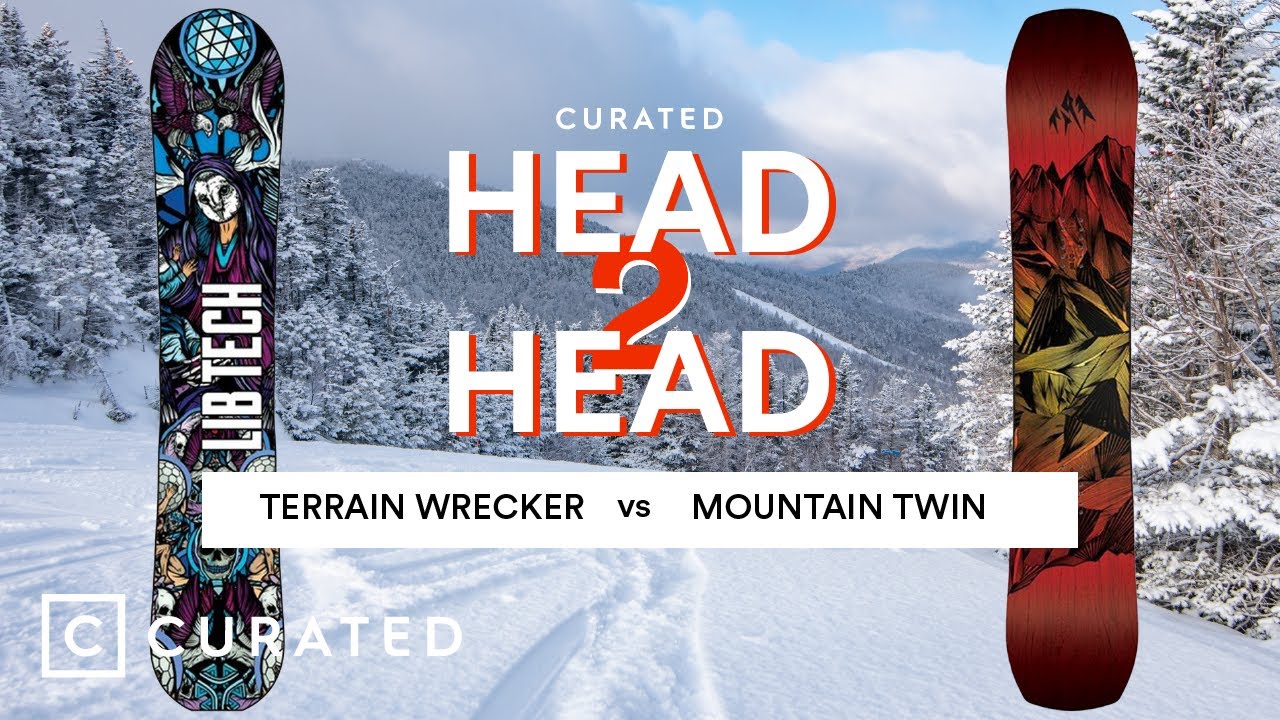 2021 Lib Tech Terrain Wrecker vs. 2021 Jones Mountain Twin | Head 2 Head | Curated