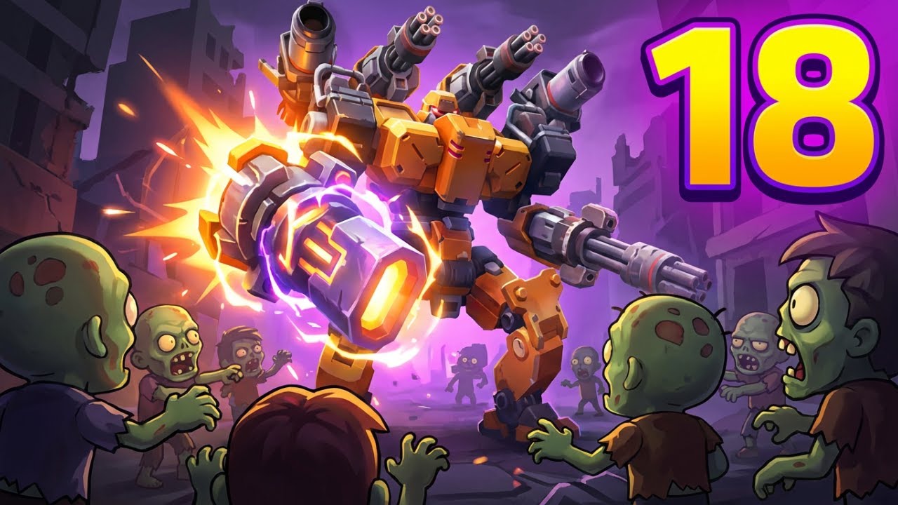 Mech Assemble: Zombie Swarm - Part 18 - Andriod Gameplay