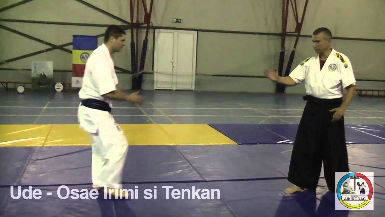 Aikido, Ude - Osae Irimi si Tenkan