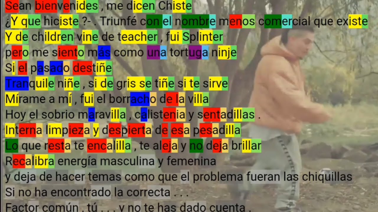 Chystemc - La Pronoia del Sun Joke Fú. Letra y RIMAS (Métrica - Estructura)