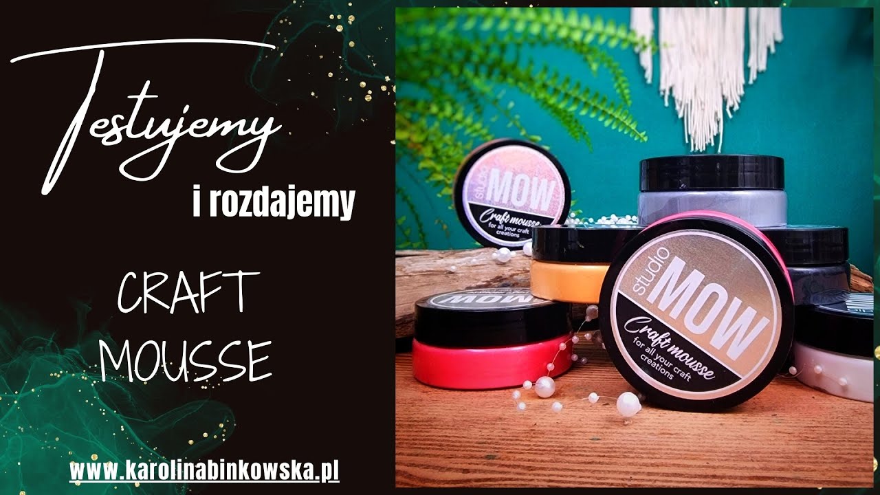Testujemy i rozdajemy —Pianka/Mus  z Action, Craft mousse #testujemyirodajemy #scrapbooking  #action