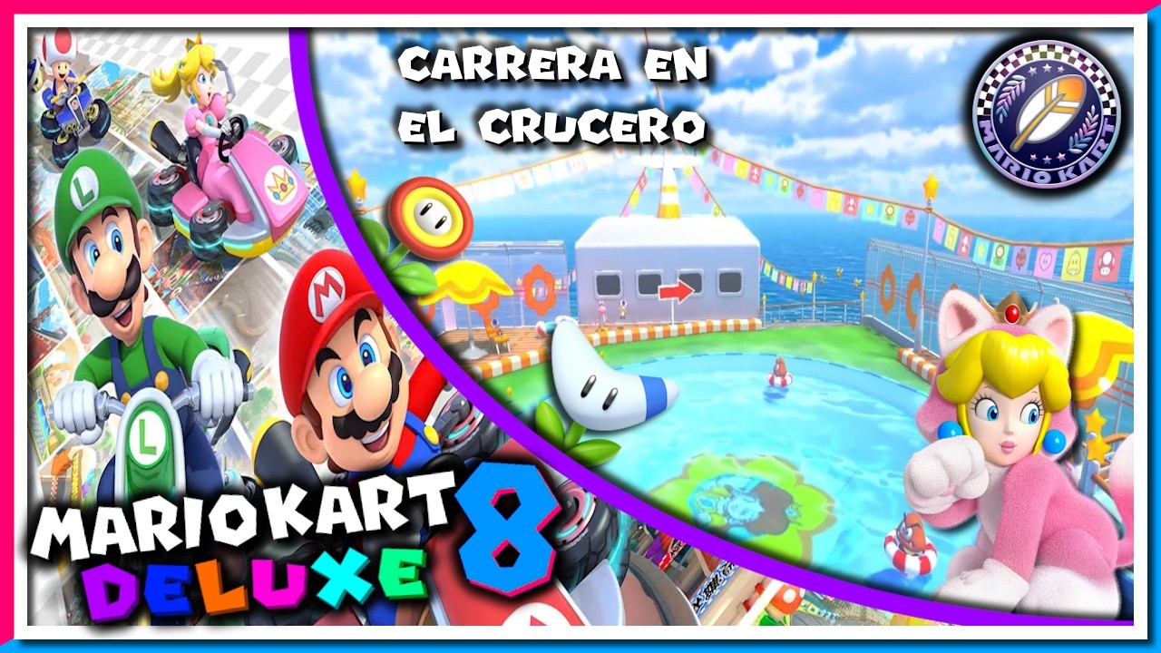 ¡La Princesa Gatuna! | 🏎️Mario Kart 8 Deluxe🏍️ | Copa Pluma