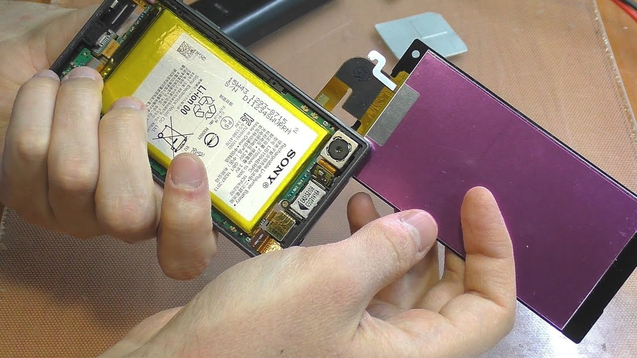 РЕМОНТ ПОСЛЕ РЕМОНТА: Чёрный экран на смартфоне Sony Xperia Z5 (E5823)