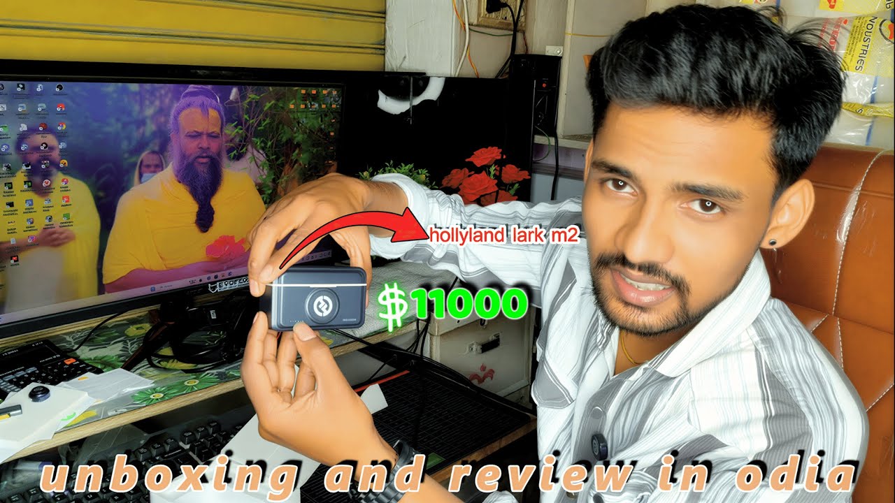 Hollyland Lark M2 Unboxing in Odia 🔥 Best Wireless Mic for YouTubers? @Barundas99 