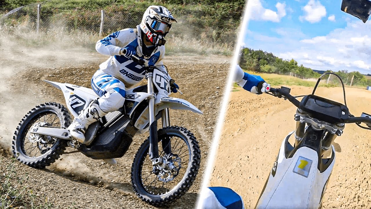 JE TEST LA STARK VARG ! Première motocross électrique au monde 🔥