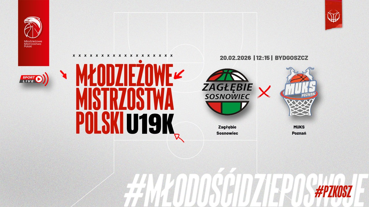 Zagłębie Sosnowiec - MUKS Poznań (Finał MMP U19K)