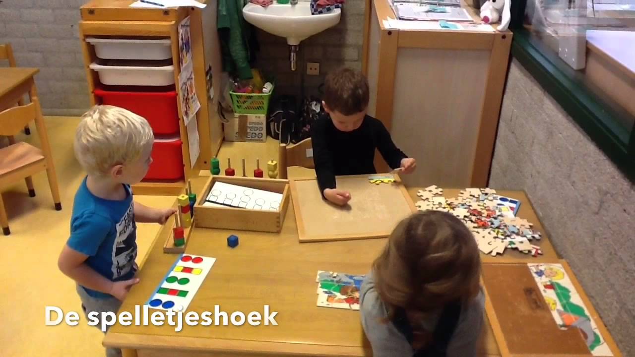 Een dag in groep 1-2 2015