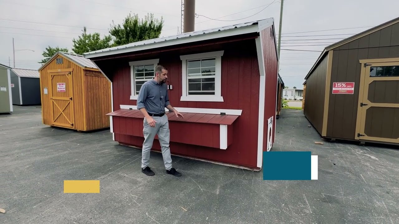 The Chicken Coop in LP Smart Panel Siding