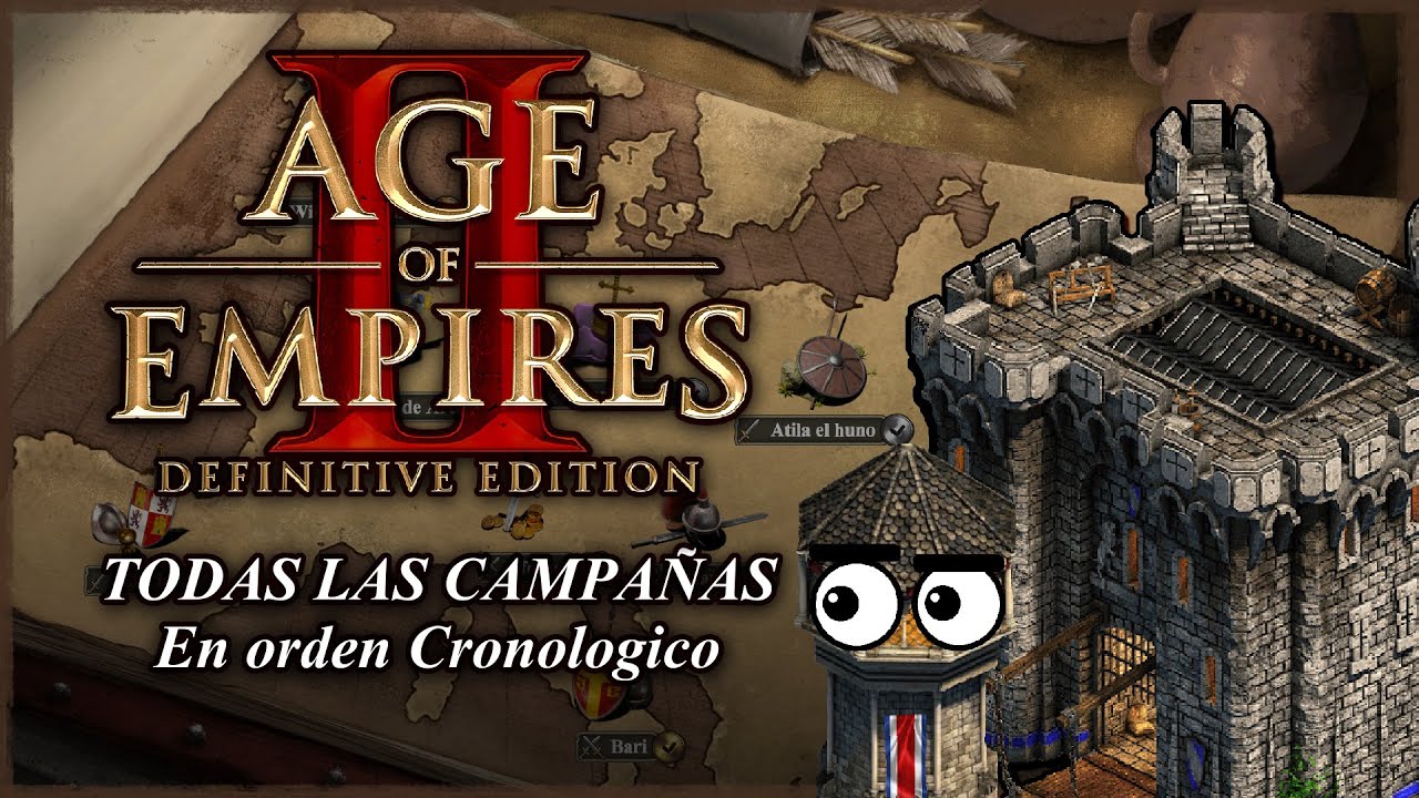 Age of Empires 2 en orden Cronológico | Campaña Teutones [ THOROS ]