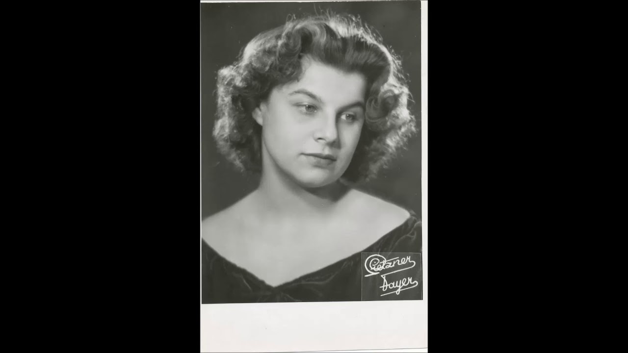 Irmgard Seefried E. Werba - Cornelius Weihnachtslieder Zyklus (DG 8.1.1952, 78 rpm Transfer)