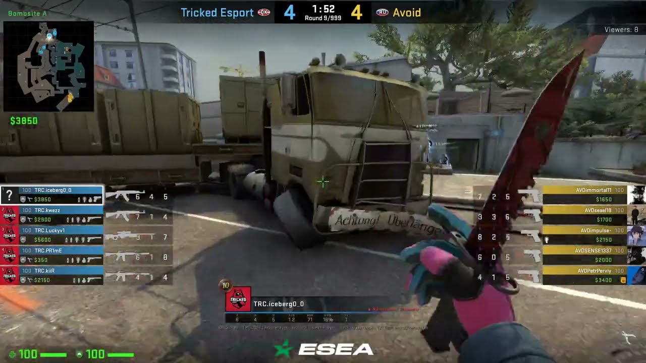 CSGO VOD | Tricked Esport vs Avoid | ESEA Advanced S42