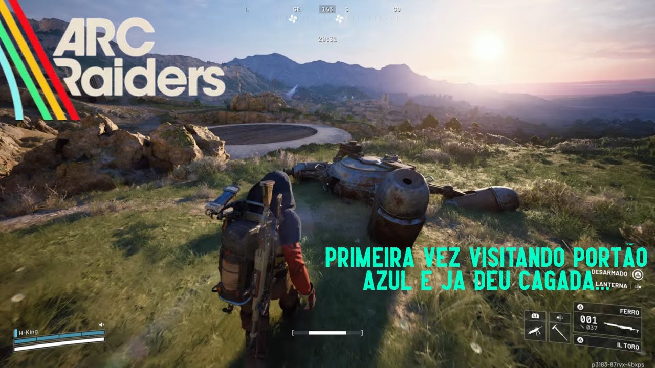 PRIMEIRO PASSEIO POR PORTÃO AZUL E FOI UMA LOUCURA!! QUERIA TER AJUDADO O CARA MEU... - ARC RAIDERS
