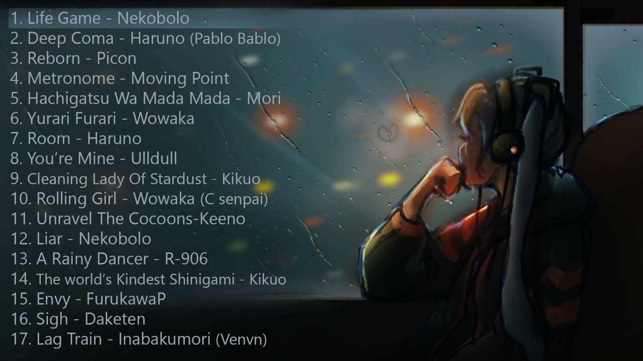 CALM  AND RELAXING VOCALOID PLAYLIST TO HELP YOU SLEEP