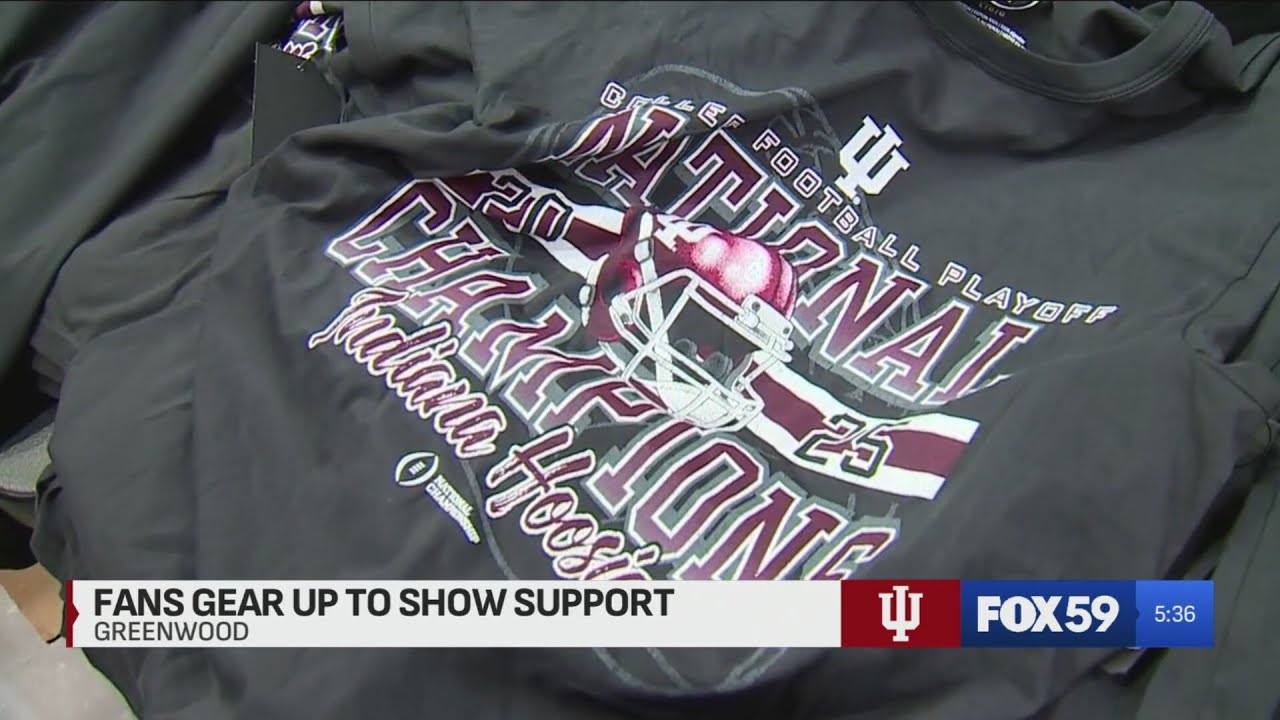 Fans snag IU championship gear at area stores