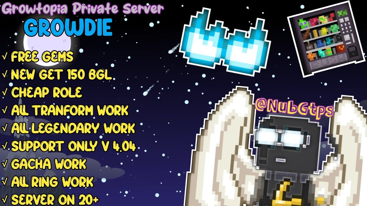 FREE BGL OMAGAAA😱😱🔰 NEW GROWTOPIA PRIVATE SERVER 🔰 GROWDIE