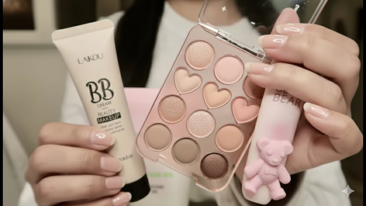 ASMR Doing Your Makeup (Whispering and Mouth Sounds)