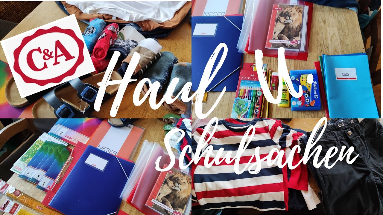 C&A Haul, schulsachen kaufen, Haustier vorstellen