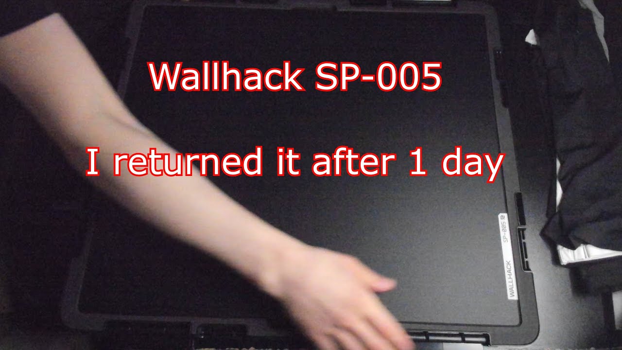 WALLHACK SP-005 UNBOXING & REVIEW