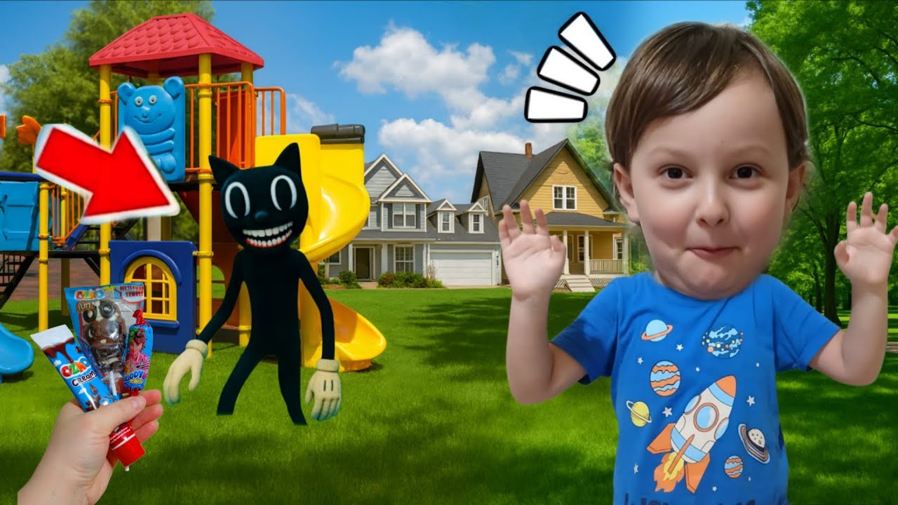 CARTOON CAT EVE GELDİ !! EYVAH CAMDA !! KUZEYALP