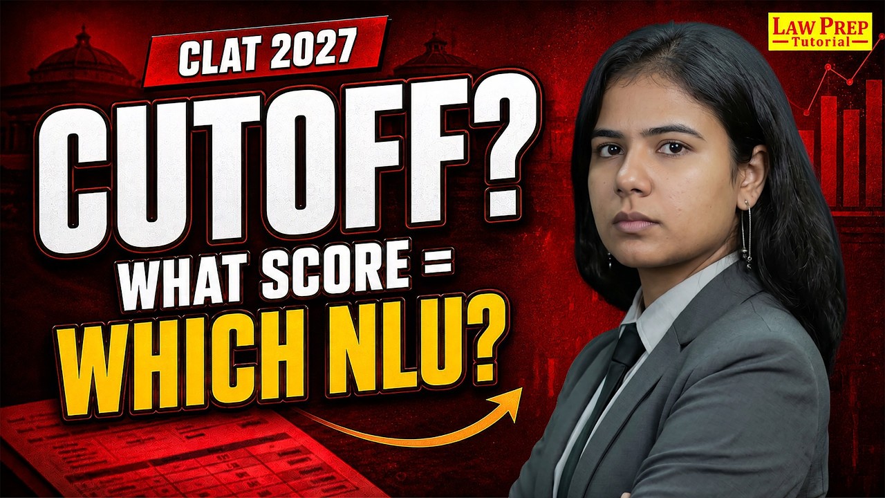 CLAT 2027 Expected Cutoff 🔥 Good Score, Marks vs Rank & NLU-Wise Cutoff
