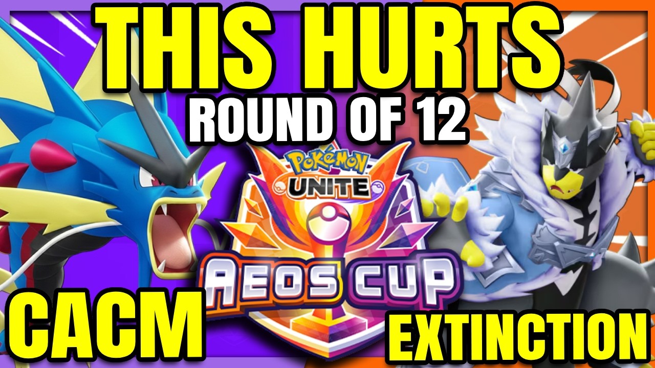 THIS HURTS CACM vs Extinction - Aeos Cup EUIC | Pokemon Unite