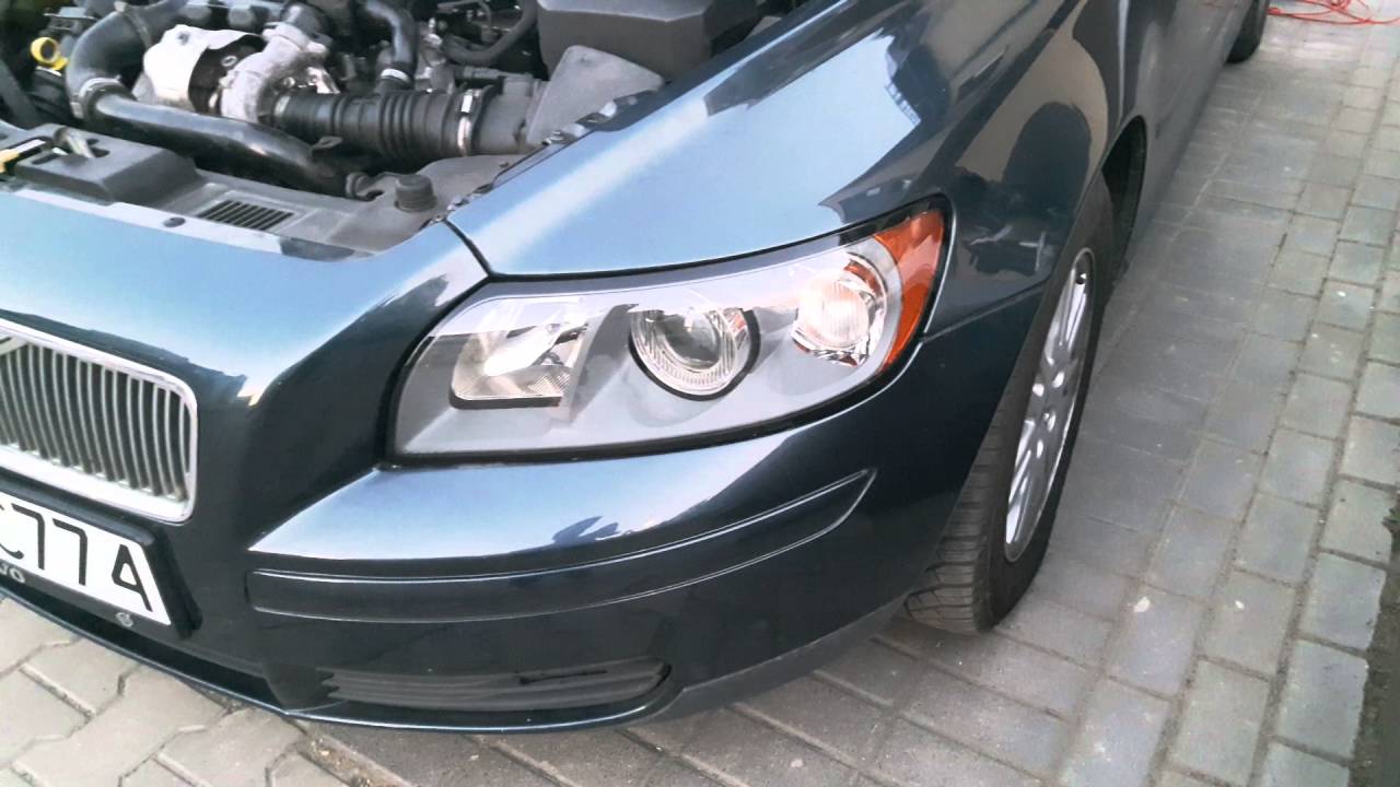 Volvo V50 obrys&oacute;wki jako kierunkowskazy